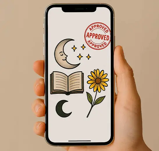 Vista previa digital de un tatuaje temporal personalizado